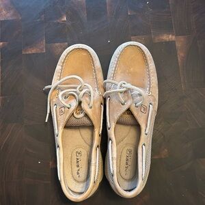 Sperry Light Brown Boat Shoes